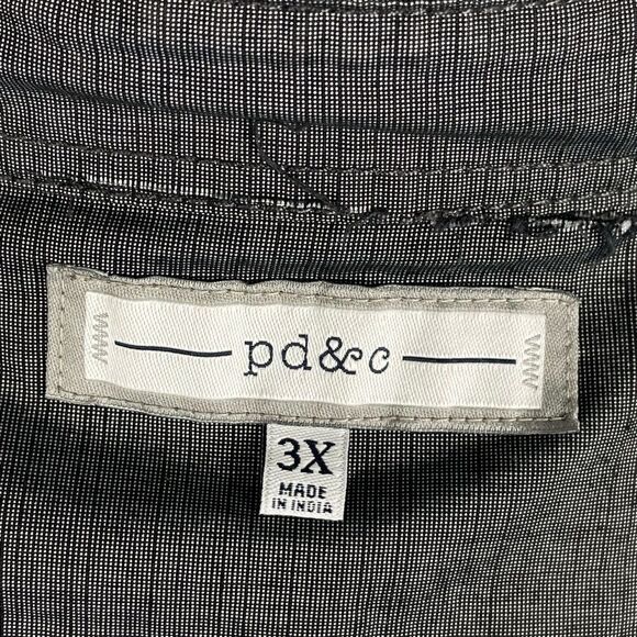 Paper Denim & Cloth Short Sleeve Button Down Shirt - Men's 3X - Picture 6 of 8